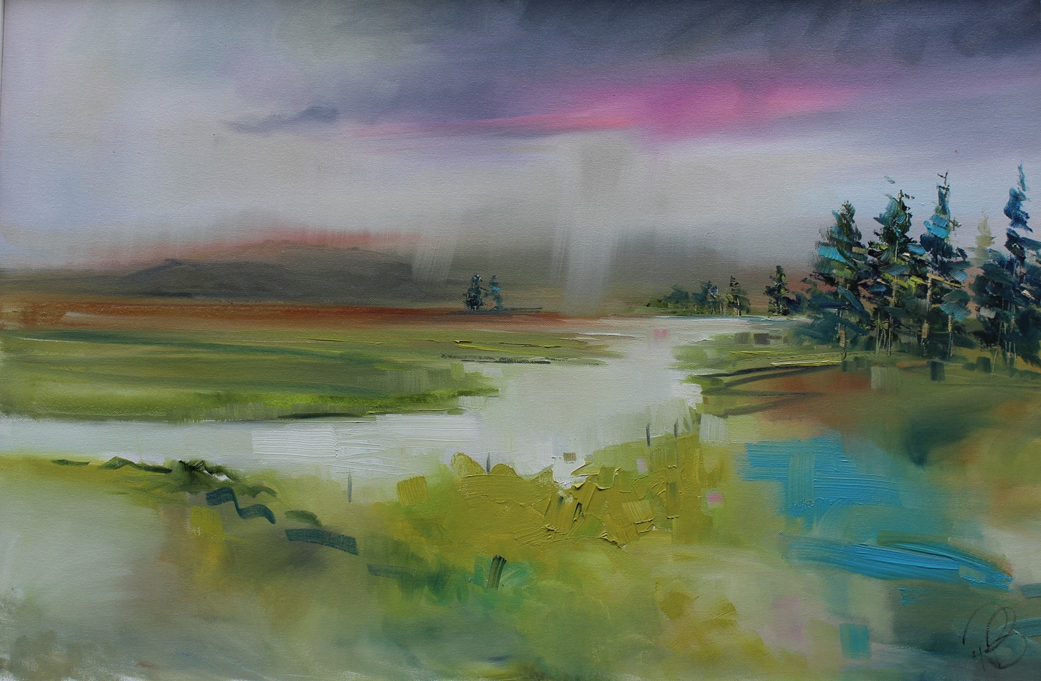 'A Riverway' by artist Rosanne Barr